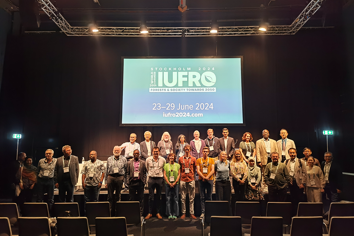IAWA-IUFRO Symposium on Advancing Methods and Applications of Wood Identification during IUFRO XXVI IUFRO World Congress 